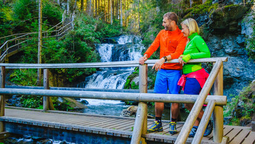 wandern, Wasserfall, idyllische Schlucht, St. Marein bei Neuamrkt | © TVB Naturpark Zirbitzkogel-Grebenzen | Mediadome